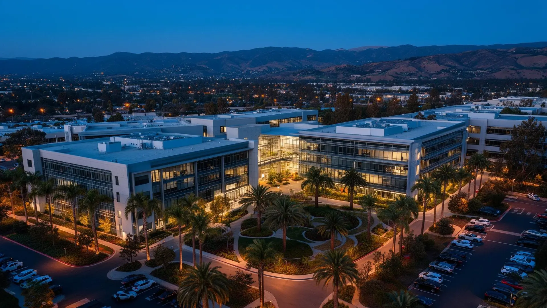 Silicon Valley commercial campus